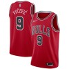 Maillot Basket Homme Chicago Bulls Nikola Vucevic 9 2022-23 Nike Icon Edition Rouge Swingman